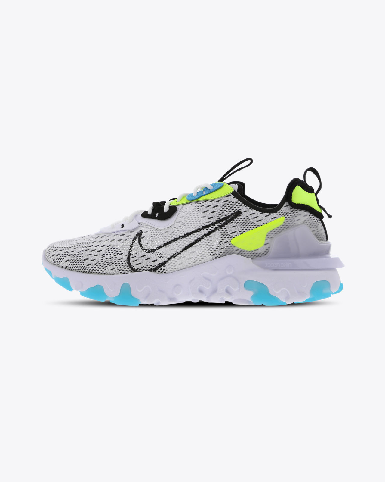 Nike React Vision Smoke Grey/Black/Bright Mandarin